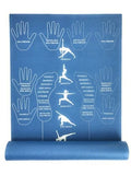 Mat with Hand & Foot Placements | Eco-Friendly & Extra Thick