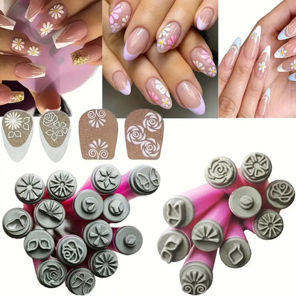 Nail Art Stamp Pen Set