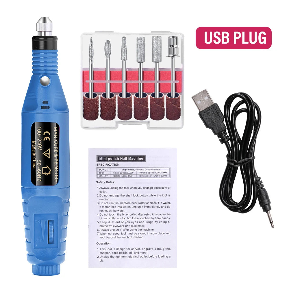 LULAA Pro Electric Nail Drill