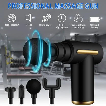 Mini Relax Massage Gun – Powerful Relief On-the-Go!