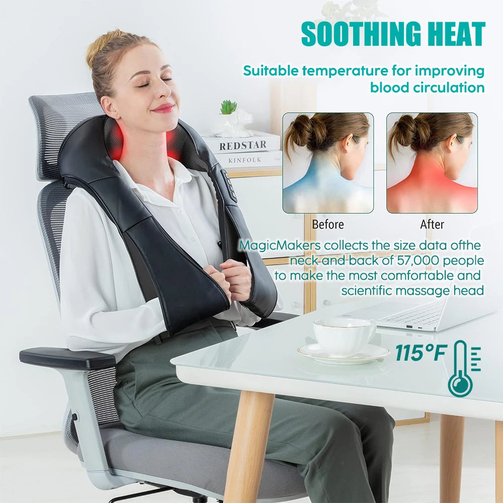 Heated Neck & Back Massager