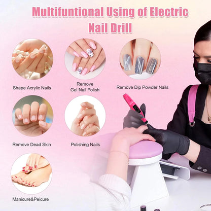 LULAA Pro Electric Nail Drill