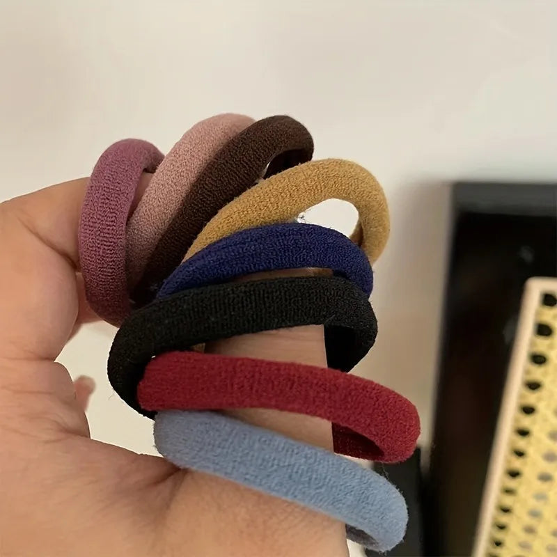 Vibrant Nylon Scrunchie Set