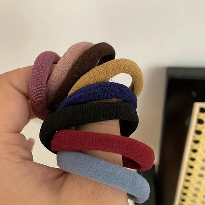 Vibrant Nylon Scrunchie Set