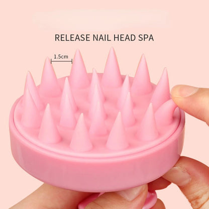 Silicone Scalp Massage Brush – Deep Clean & Relaxing Care