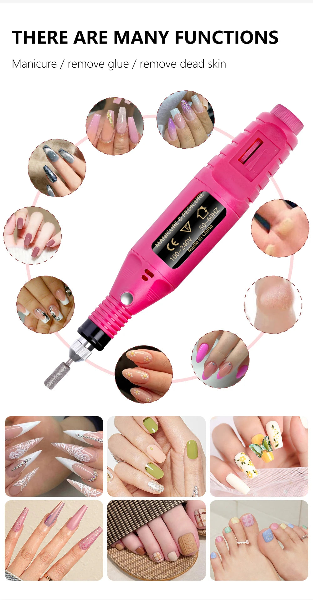 LULAA Pro Electric Nail Drill