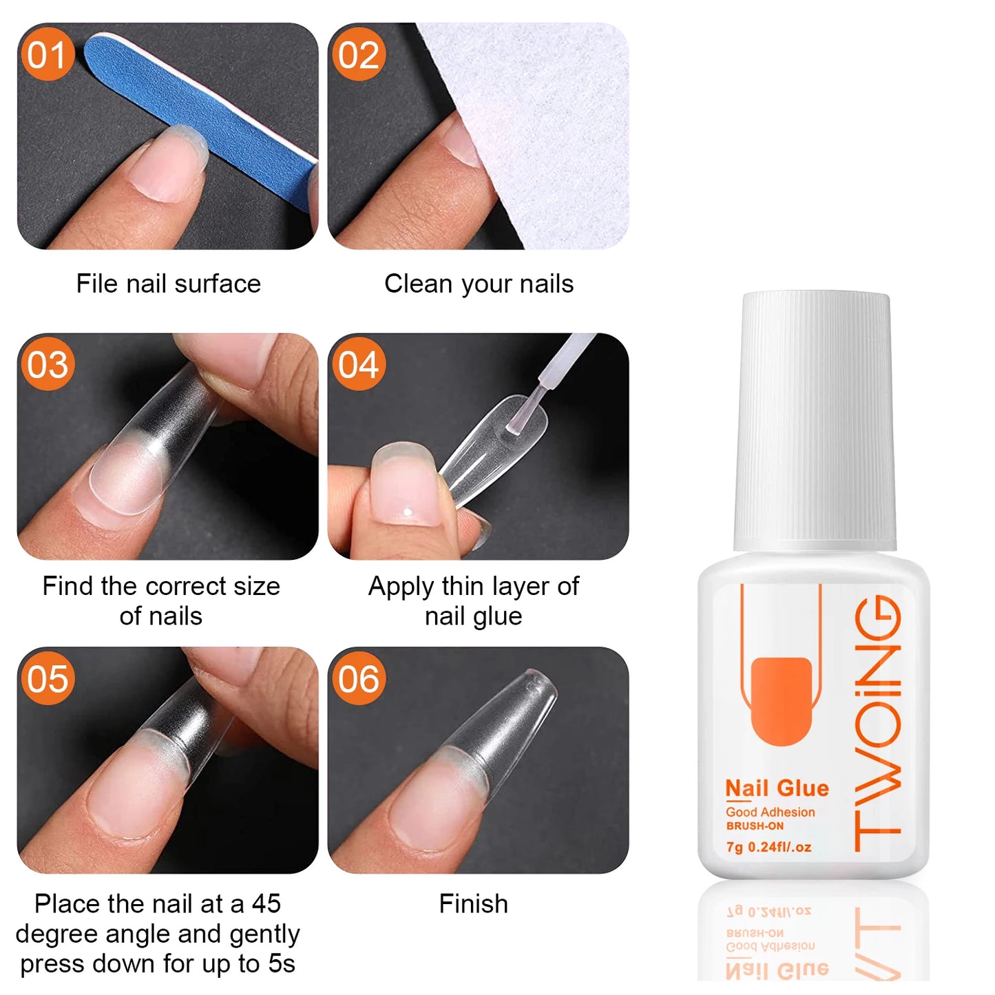 StayTight Nail Glue Set