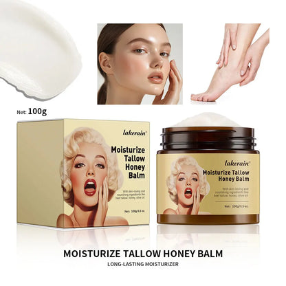 GlowTallow Honey Balm
