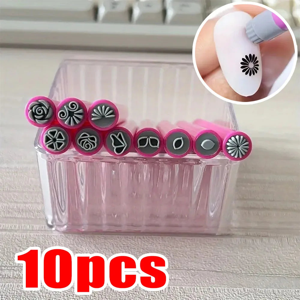 Nail Art Stamp Pen Set