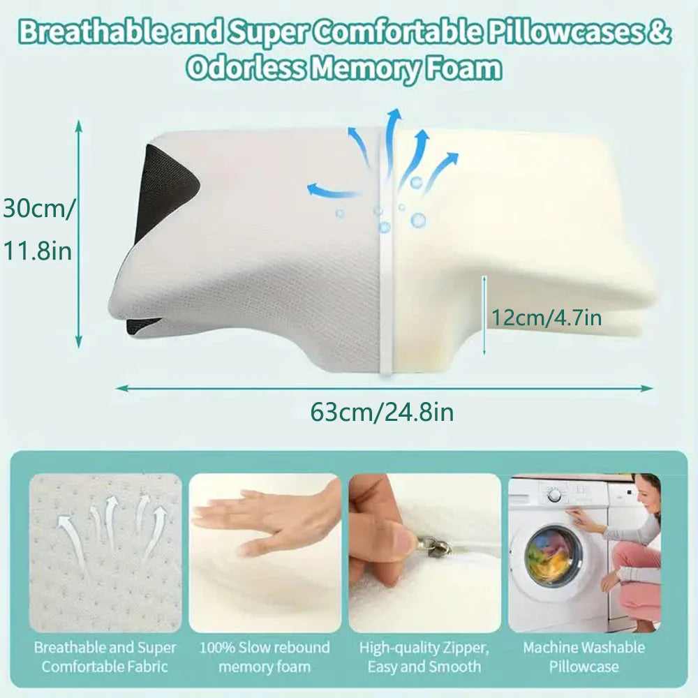 Butterfly Orthopedic Memory Foam Pillow