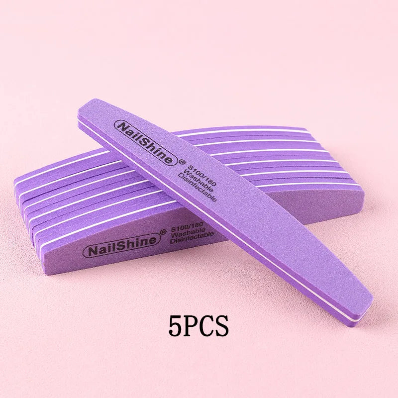 Moon-Shaped Nail Buffer