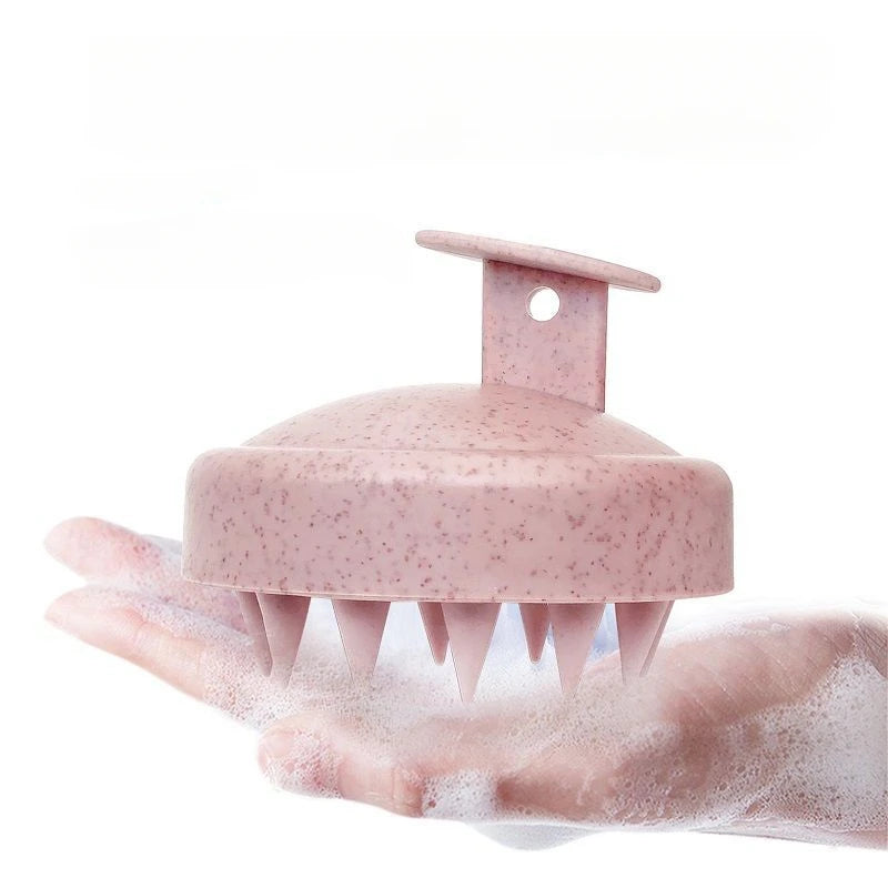 Silicone Scalp Massage Brush – Deep Clean & Relaxing Care