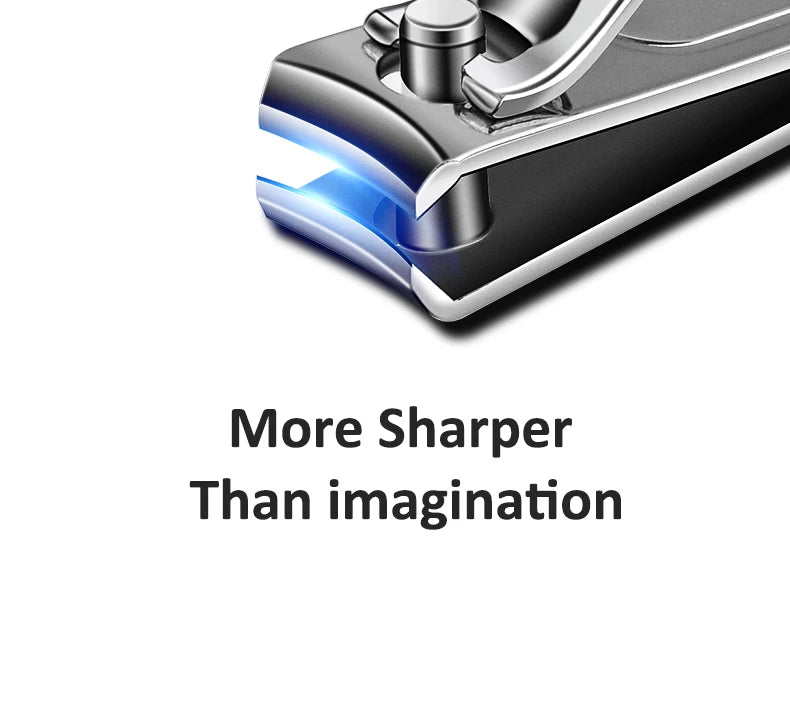 Luxury Manicure & Pedicure Kit – Bright Black Grooming Set