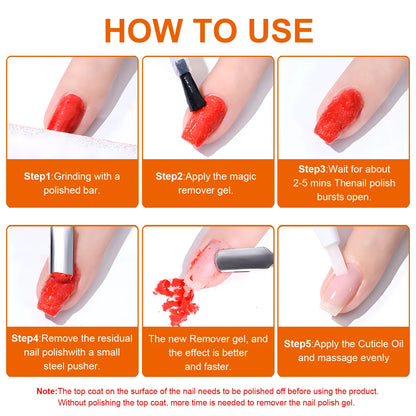 PeelFast Gel Remover