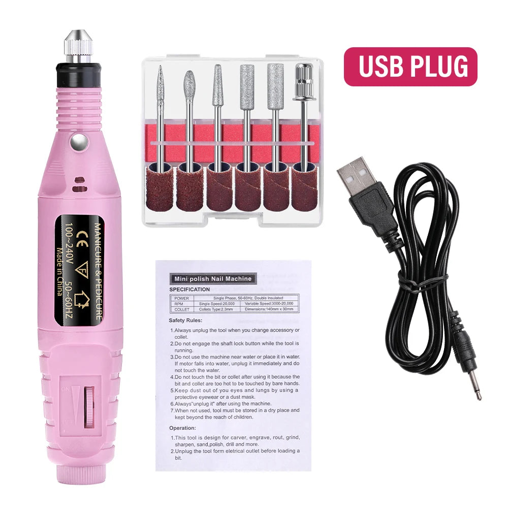 LULAA Pro Electric Nail Drill