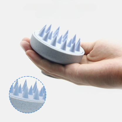 Silicone Scalp Massage Brush – Deep Clean & Relaxing Care