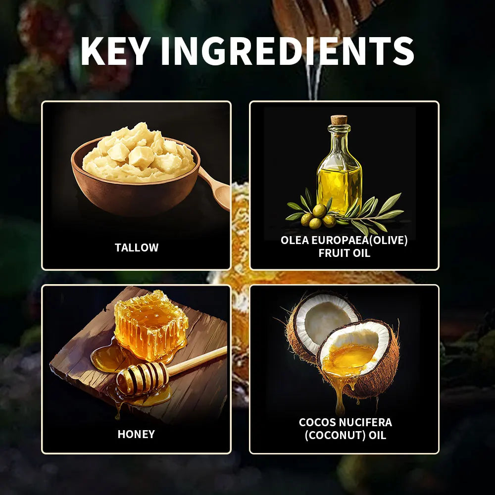 GlowTallow Honey Balm