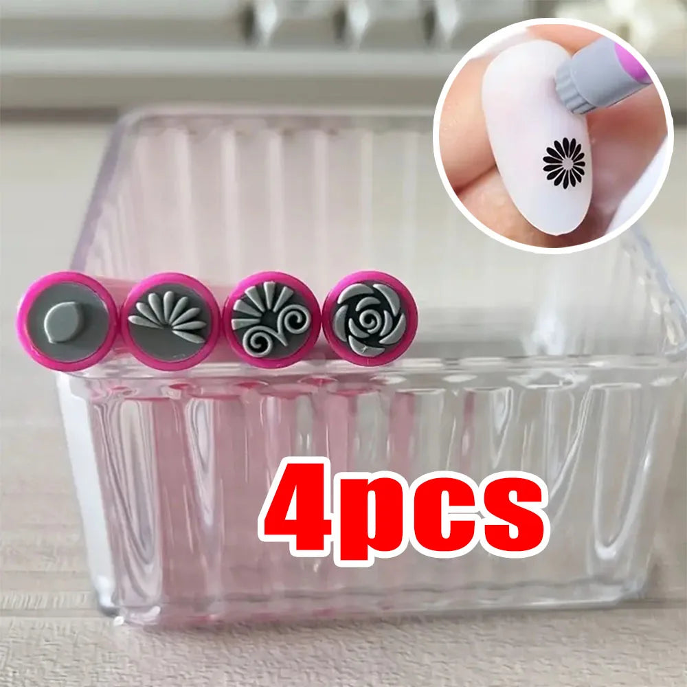 Nail Art Stamp Pen Set