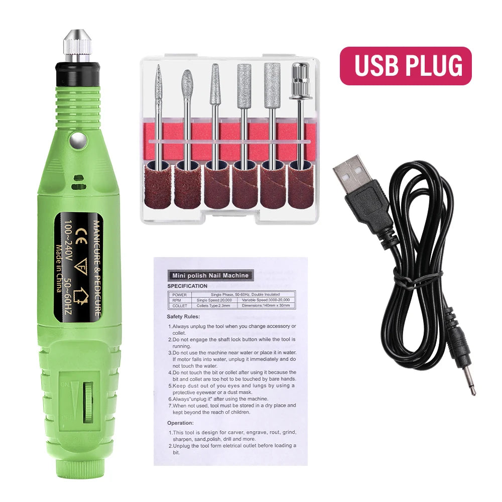 LULAA Pro Electric Nail Drill