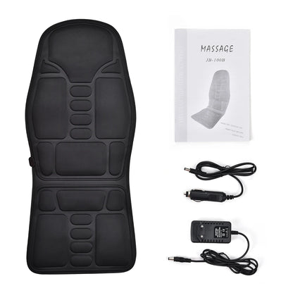 Heated Massage Cushion – Relaxing Vibration for Neck & Back