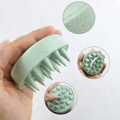 Silicone Scalp Massage Brush – Deep Clean & Relaxing Care