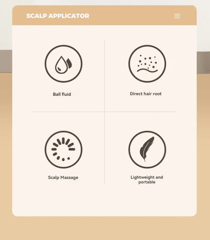 Hair Growth Scalp Applicator – Massage & Nourish with Precision