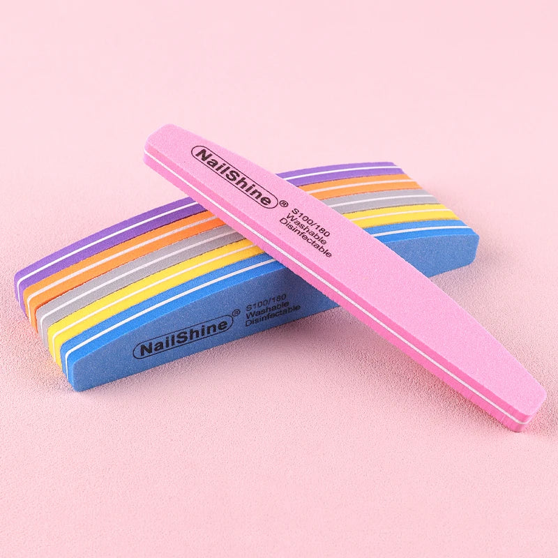 Moon-Shaped Nail Buffer