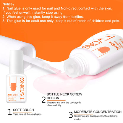 StayTight Nail Glue Set