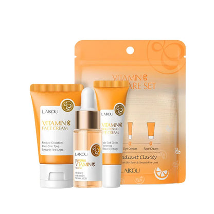 GlowGold Skincare Trio Set