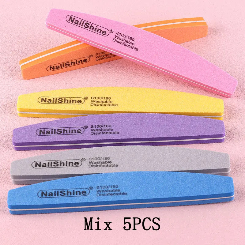 Moon-Shaped Nail Buffer