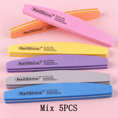 Moon-Shaped Nail Buffer