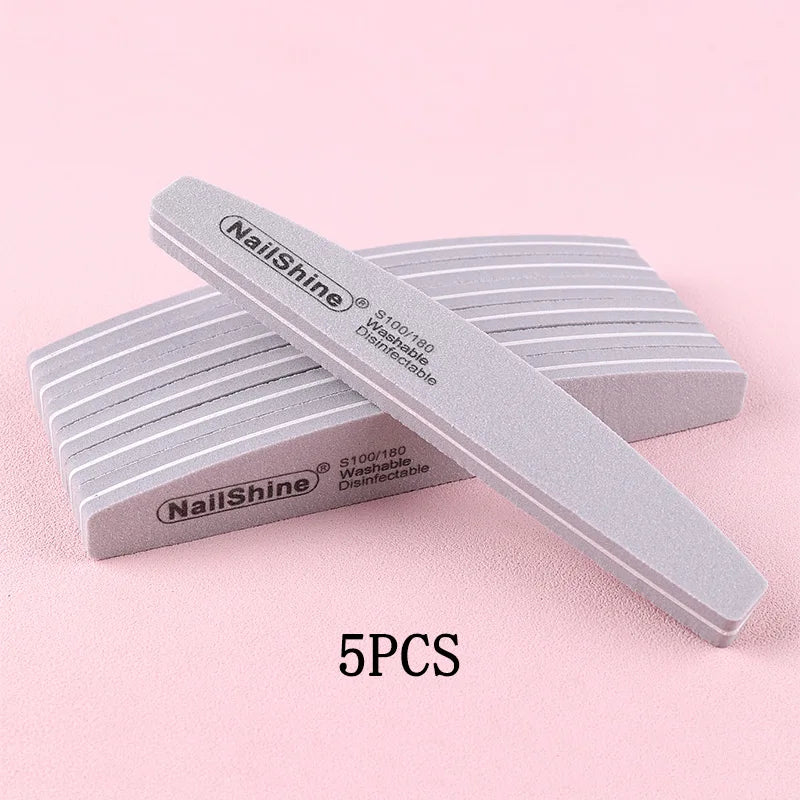 Moon-Shaped Nail Buffer