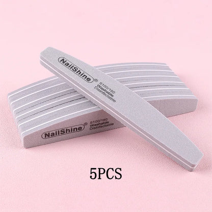 Moon-Shaped Nail Buffer