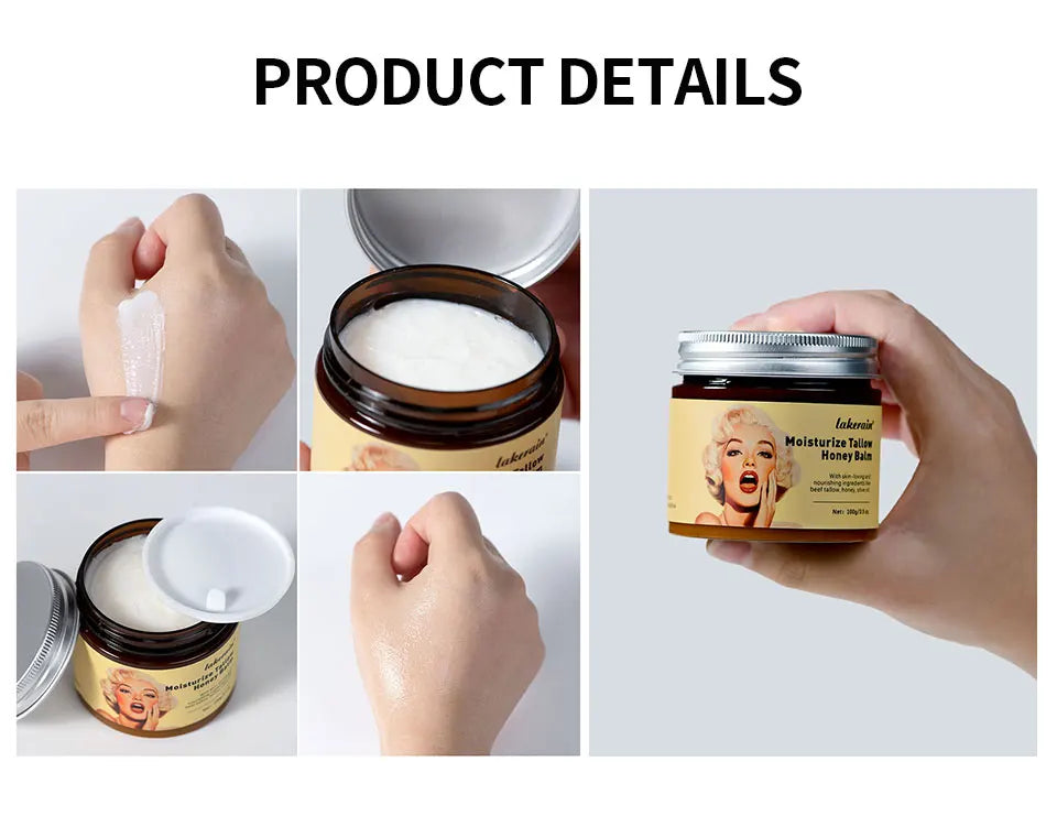 GlowTallow Honey Balm