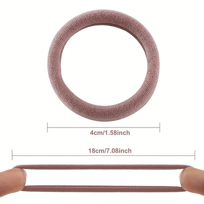 Vibrant Nylon Scrunchie Set