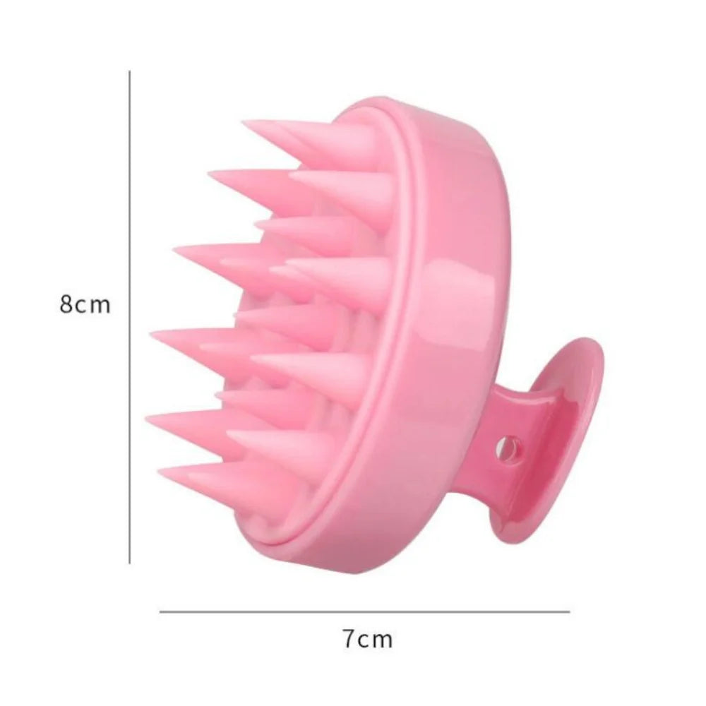 Silicone Scalp Massage Brush – Deep Clean & Relaxing Care