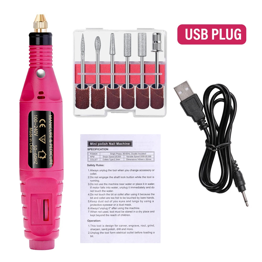 LULAA Pro Electric Nail Drill