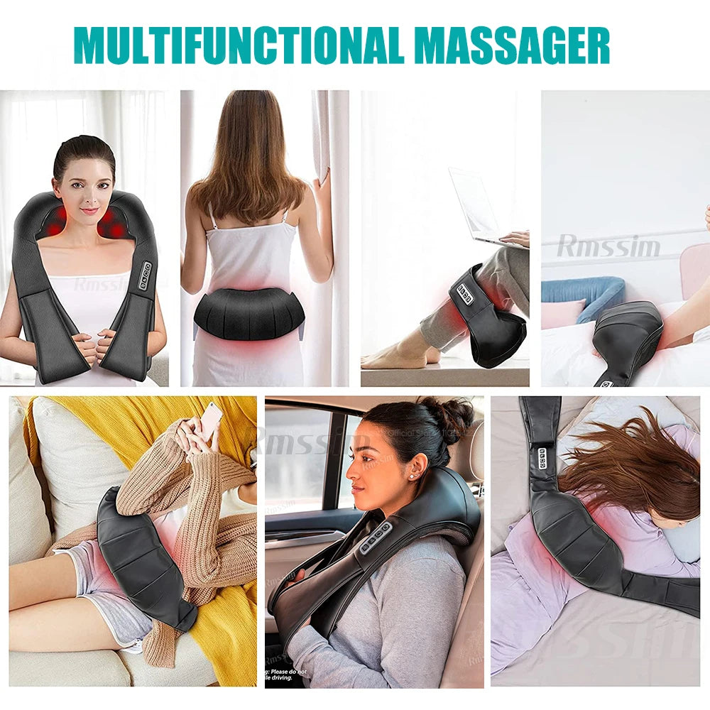Heated Neck & Back Massager