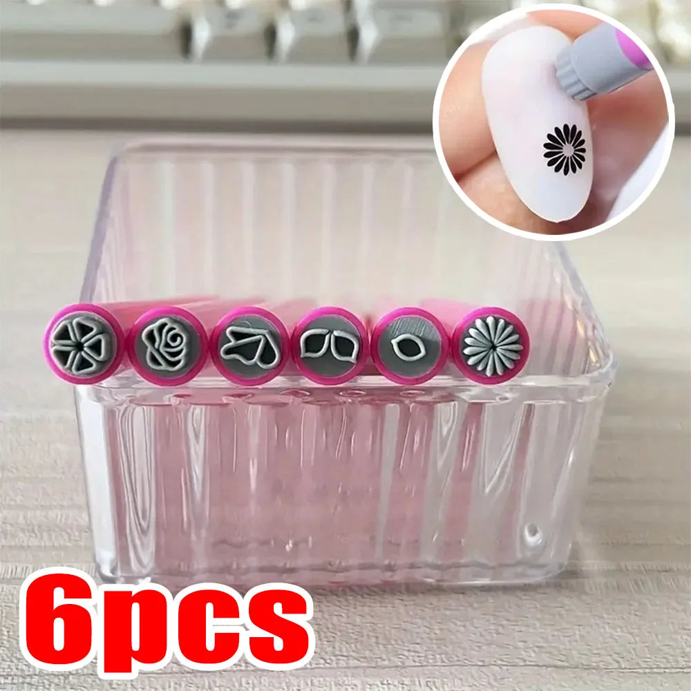 Nail Art Stamp Pen Set