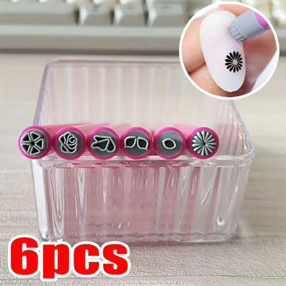 Nail Art Stamp Pen Set