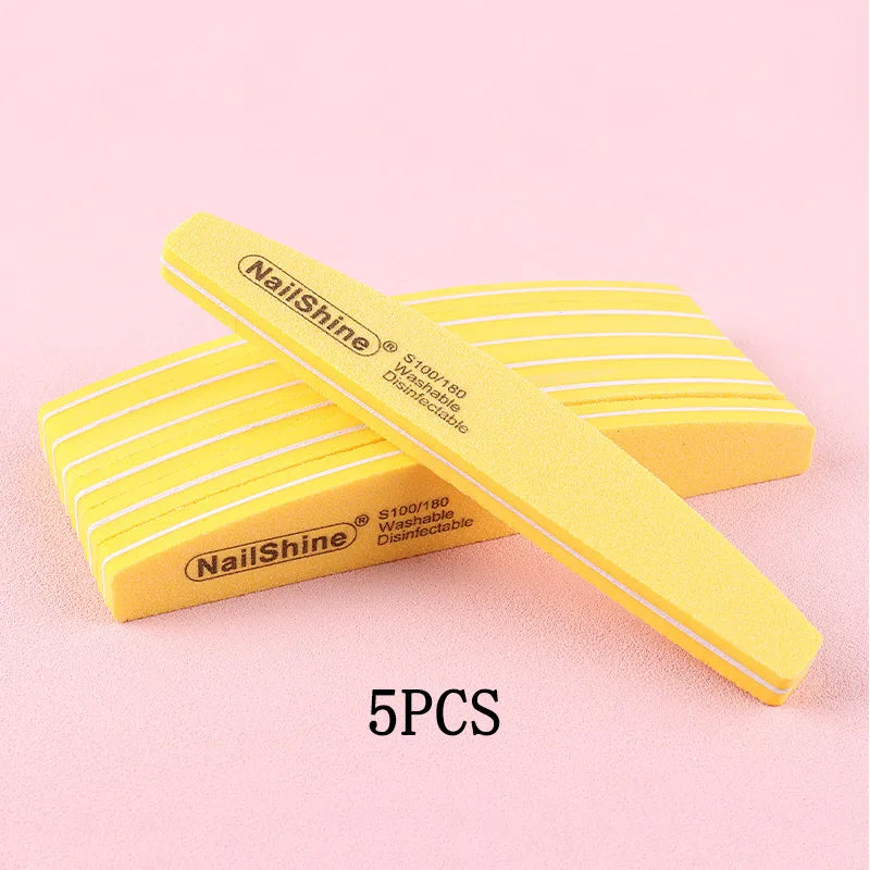 Moon-Shaped Nail Buffer