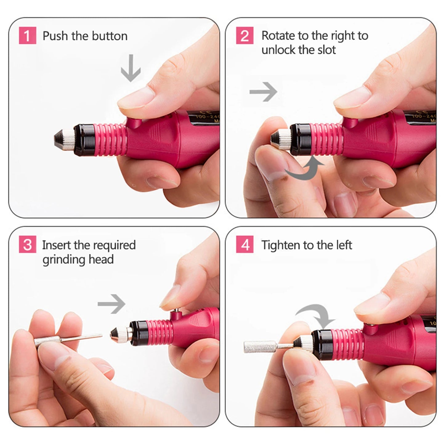 LULAA Pro Electric Nail Drill