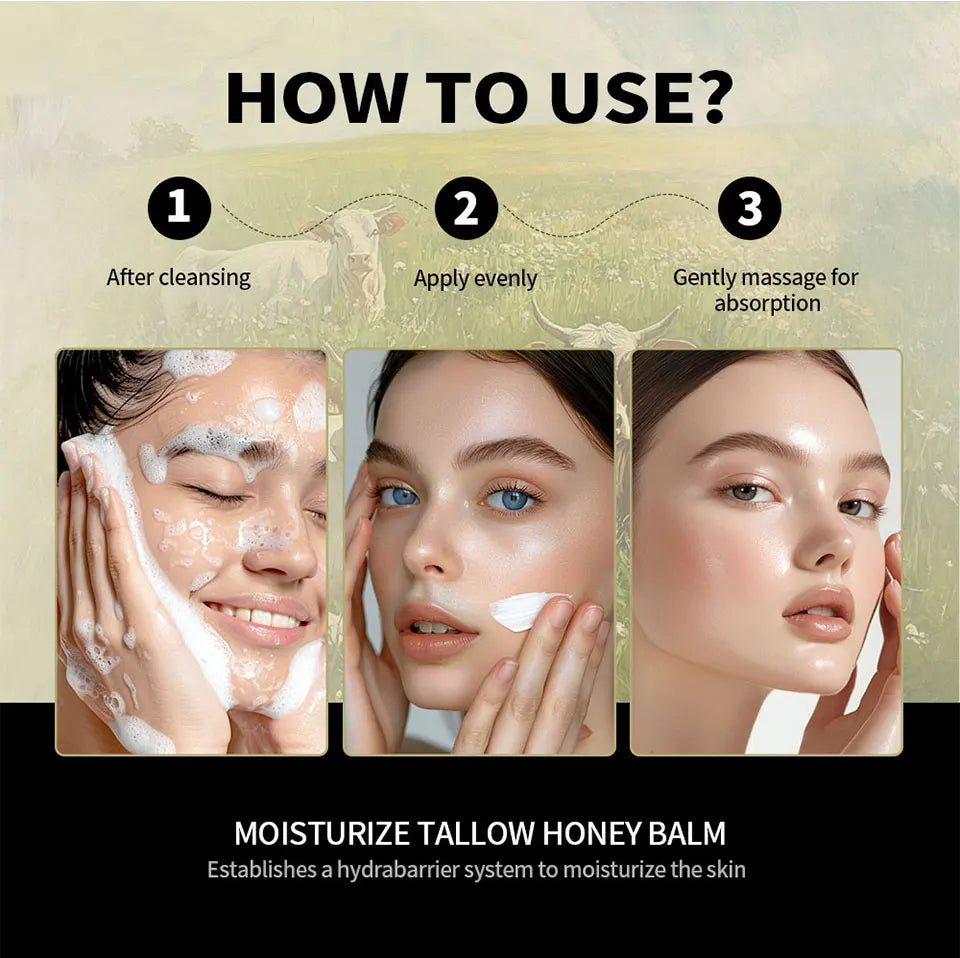 GlowTallow Honey Balm